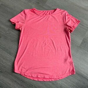 Women's Pink Short Sleeve Top
